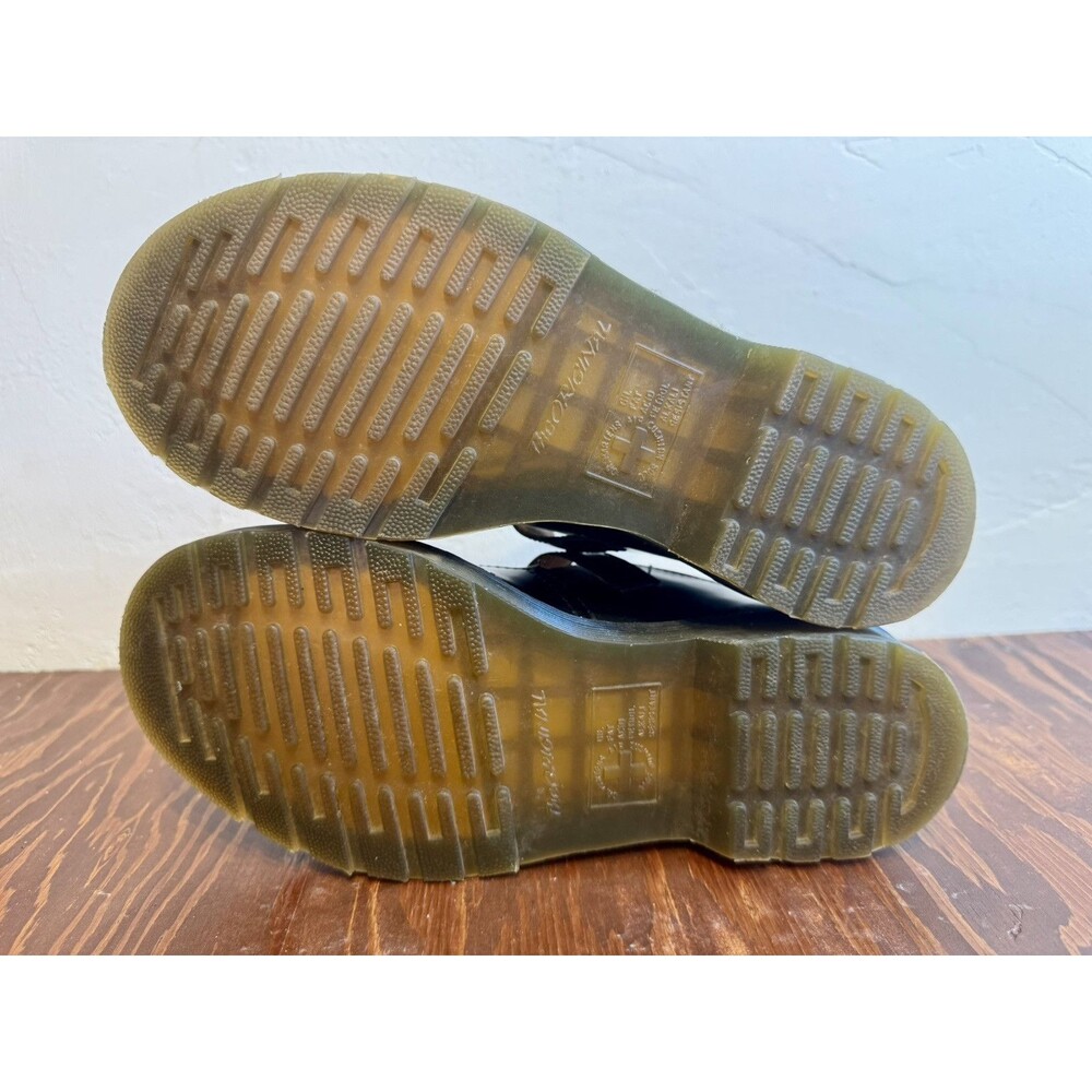 NWOT Dr. Martens POLLEY Smooth Leather Women Mary Jane Shoes Size 6 Black *READ* - Picture 8 of 13